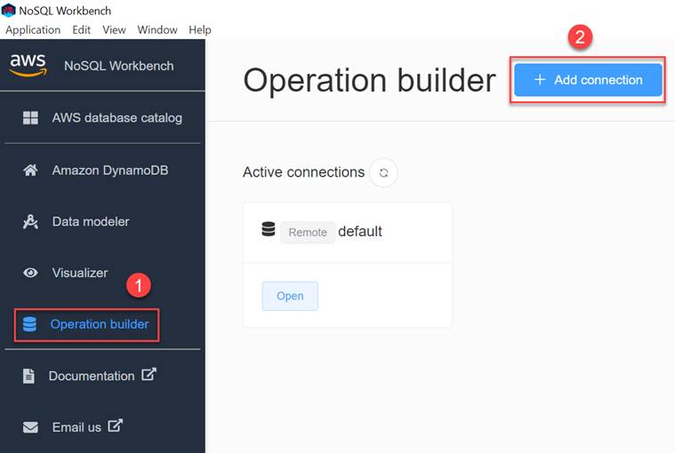 Access Amazon DynamoDB locally in .NET Core Console Application